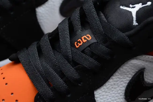 Rep Kickmax Jordan Low 553558-128 Air 1 Backboard Shattered 0513